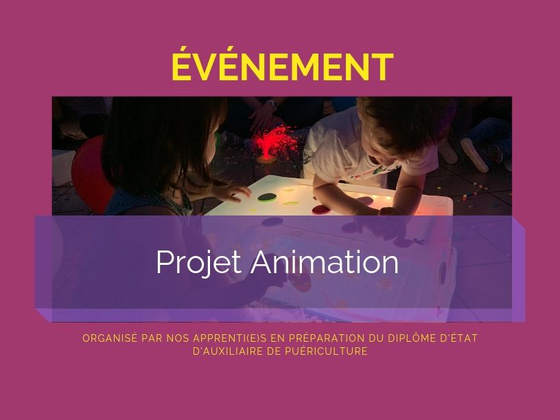 Projet animation 2019 des apprenti(e)s auxiliaires de puériculture