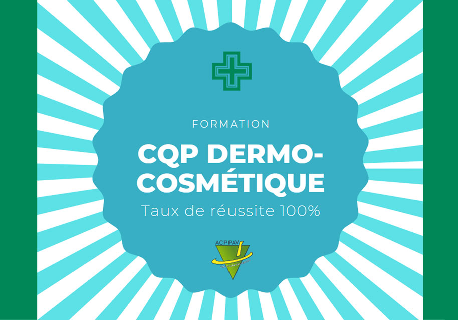 Formation CQP Dermo Cosmétique par alternance