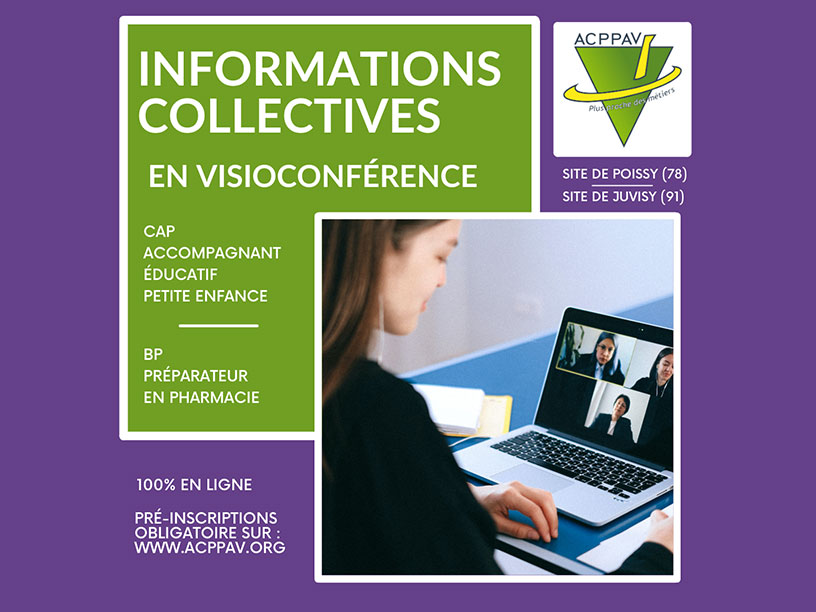 Sessions d’information collectives à l’ACPPAV