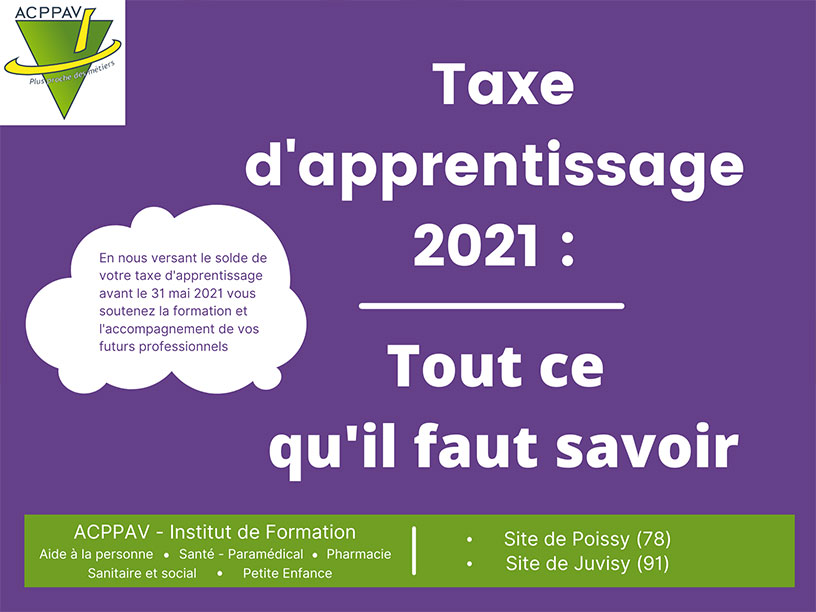 Taxe d’apprentissage 2021 : tout ce qu’il faut savoir