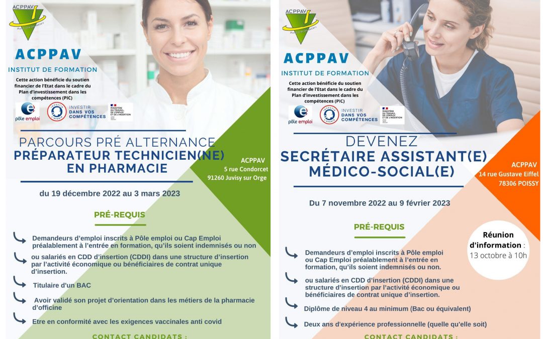 Formez-vous aux métiers qui recrutent!