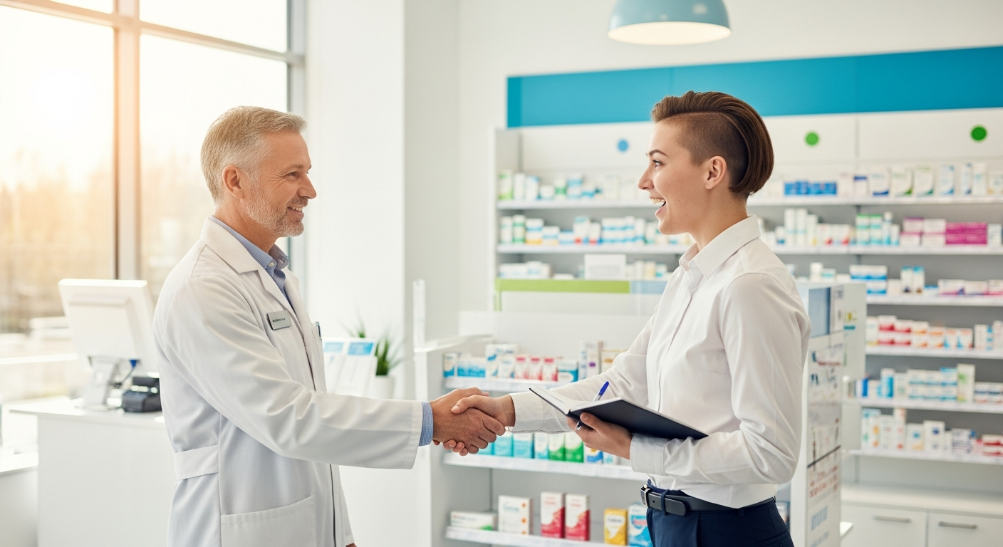 Jeune préparateur en pharmacie sans bac